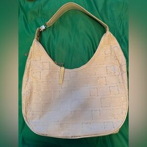 Liz Clairborne Cream Shoulder Bag